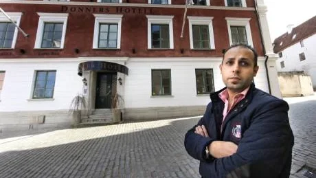 Donners hotell. Här började det för två år sedan. Charlie Younan och hans bröder hade varken varit i hotellbranschen eller besökt Gotland när de såg att Donners hotell var till salu.Foto: ROLF JÖNSSON