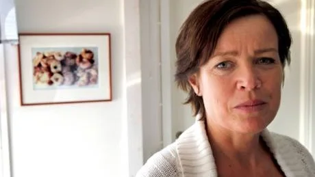 Tina Westberg, platschef på bageriet i Tingstäde.