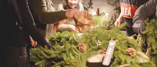 Snart jul: Följ med på kransbindarkväll hos Sara 