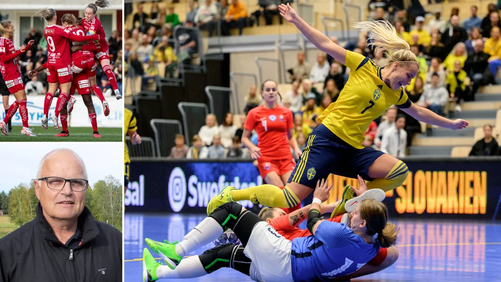Piteå IF Dam är medarrangör för lördagens landskamp i futsal mellan Sverige och Slovenien. Anders Eriksson är arrangemangsansvarig.