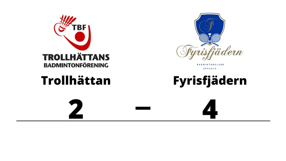 Trollhättans BMK förlorade mot Fyrisfjädern