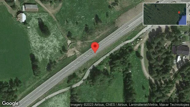 Stopp på E4 på grund av en singelolycka