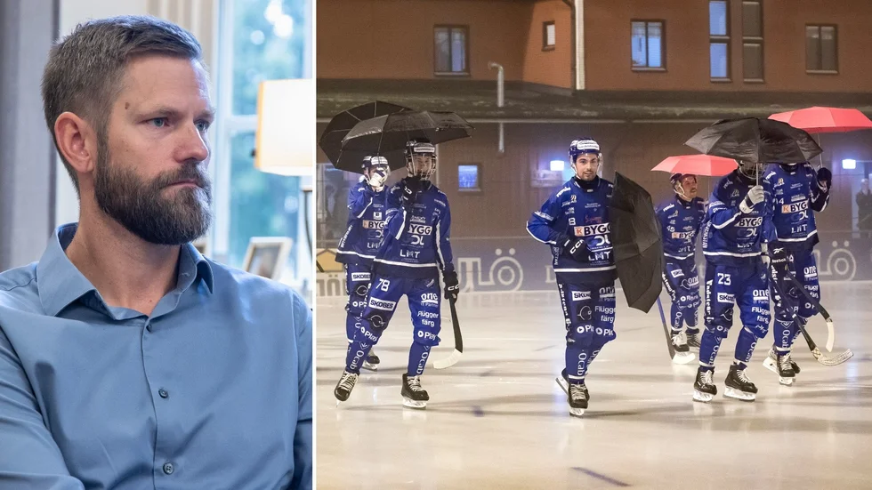 Mark Henriksson kommenterar nu IFK Motalas paraplymanifestation i samband med fredagens match mot Bollnäs. "Full respekt att man vill visa vad man tycker", säger kommunalrådet.