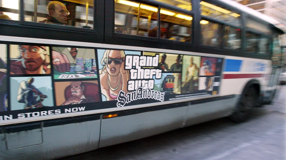 En uppföljare till populära spelet "Grand theft auto" är nära. Arkivbild.