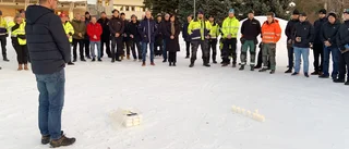 Efter nattsvarta veckan – tyst minut ordnades i Skellefteå