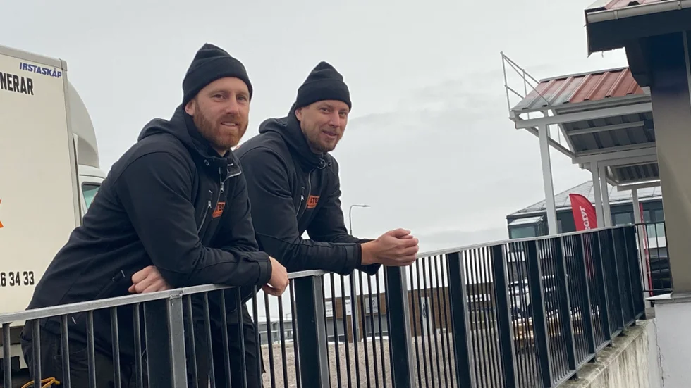 Andreas Bergström och Tomas Jörbrink har stora planer för sitt AT89. Under måndagen inviger man de nya lokalerna vid Allén. Arkivbild.