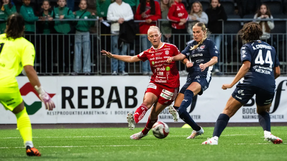 Tuva Skoog gjorde matchens enda mål när Piteå IF slog FC Rosengård för två veckor sedan och i söndagens möte med Växjö blev det ytterligare ett mål för anfallstalangen.