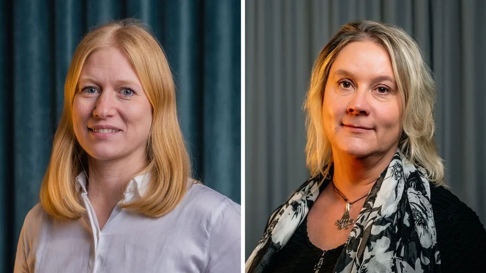 Centerns regionråd Unn Harsem och Helene Zeland Bodin menar att alliansstyret i minoritet inte längre kan fortsätta.