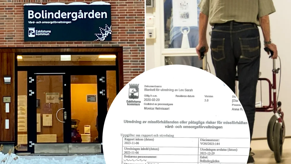 När enhetschefen fick veta om lappen och affischerna lex Sarah-rapporterade hon händelserna. I utredningen som blev klar strax före nyår konstaterades det dock att det inte förelegat ett missförhållande som behövde lex Sarah-anmälas till Inspektionen för vård och omsorg, Ivo.