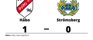 Strömsberg förlorade mot Håbo