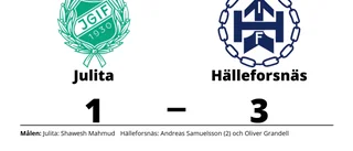 Andreas Samuelsson i målform när Hälleforsnäs vann