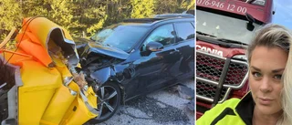 De skyddar i trafiken – men blir allt oftare påkörda av andra