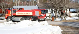 Villaägare upptäckte brand