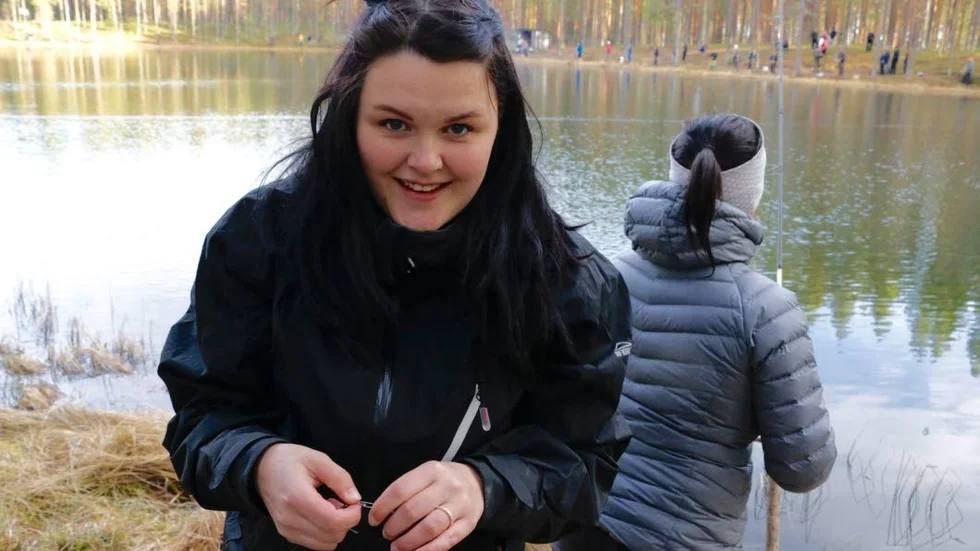 Byta. Nappar det inte måste man byta spinnare eller drag. Det hävdar Johanna Lundberg från Roknäs.