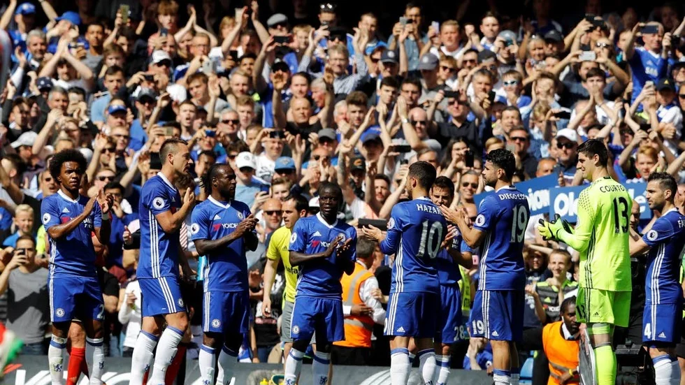 MÄSTARE. De som spelade Chelsea som mästare i Premier League fick en bra slant tillbaka.