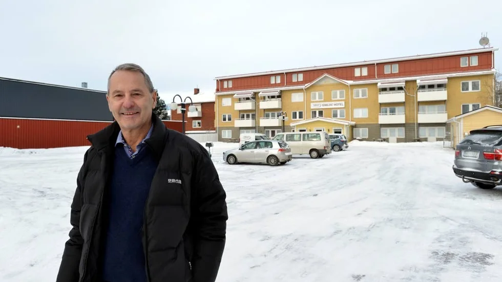Vill växa. Så sent som hösten 2015 byggde Simloc om vinden till fler lägenheter. Nu vill man bli ännu större och Colmis AB:s vd Harald Fjellström väntar på ett förhandsbesked om bygglov från kommunen.