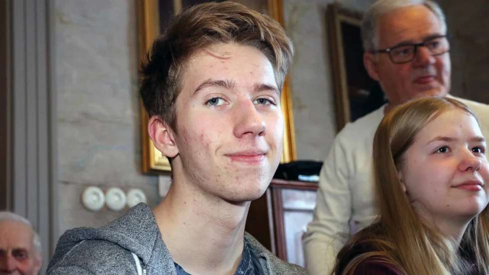 Erik Ökvist, 16, från Bodsjön, gillar Pitebondska.