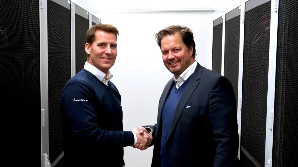 Christer Öhman, vd för Telemäklarna, och Anders Berglund Hansius, vd för Fortlax har kommit överens om ett fördjupat partnerskap.