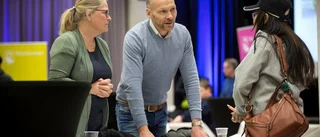 Många sökte jobb på mässan