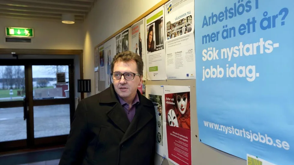 Stefan Alenius, skyddsombud, hade låga förväntningar på något slags tillskott till arbetsförmedlingen i vårdbudgeten.