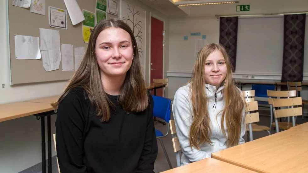 Jennifer Forsberg och Ida Bergdahl tycker att dagen var lärorik.