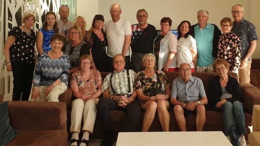 Det var vi som reste till Rhodos med Njurförbundet Norrbotten.