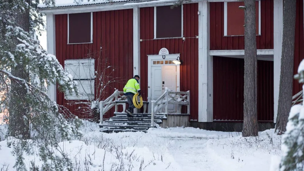 Blomska gårdens port är fortfarande stängd för Piteås hemlösa (Arkivbild)
