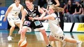 Med största sannolikhet har Katja Lefwerth gjort sin sista match på elitnivå. Redan 1989 gjorde hon den första elitmatchen  för Solna.
FOTO: ROBERT SVENSSON