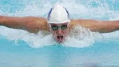 David Gustafsson knep hemmaklubbens andra SMmedalj i Centralbadet. Han gjorde det i och med ett brons på 200 meter medley.
FOTO: ANDREAS SKOGH