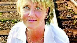 Elisabet Rehn, gruppledare för vänsterpartiet i kommunfullmäktige är nöjd med valet av Lars Ohly till partiordförande.
FOTO: TITTI OLOVSSON