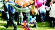 Ballonger hör till när det är marknad.
FOTO: GUNNAR JOHANSSON