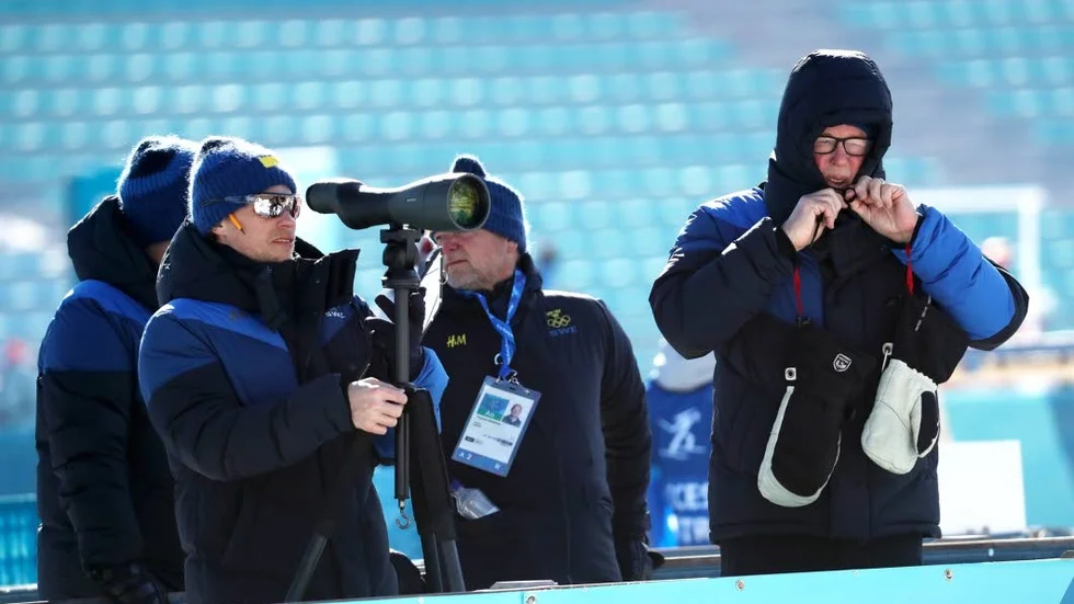 INCHEON 2018-02-05
Skidskyttelandslagets förbundskapten Wolfgang Pichler anslutit till den svenska OS-truppen i Pyeongchang.
Foto Andreas Hillergren/TT kod 10600
*** Bilden ingår i SPORTPAKET. För övriga BETALBILD ***