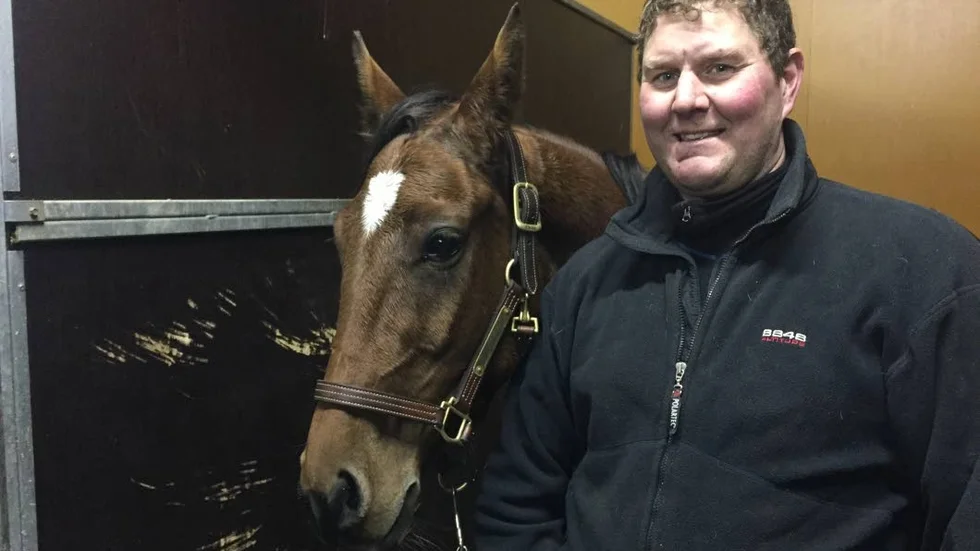 NÄRA.  Roger Nilsson körde hem en dubbel på Bodentravet. Han vann med 20-oddsaren Abrystir och Beaufort. han var också ytterst nära en jätteskräll i V65-1 med Mellby Fake (bilden)