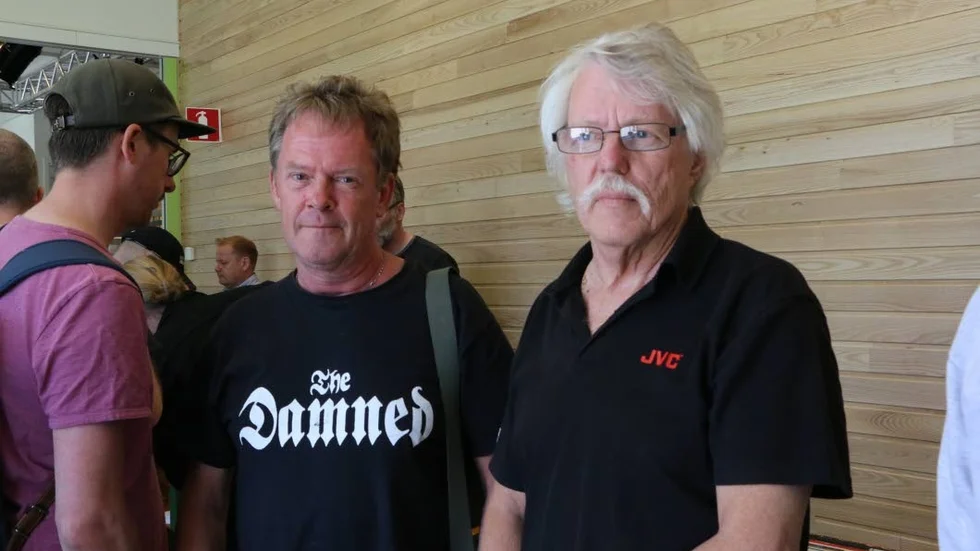 Staffan Björenhult och Hasse  Mattson, före detta arrangör och nuvarande.