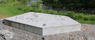Vårfloden försenade fisktrappan