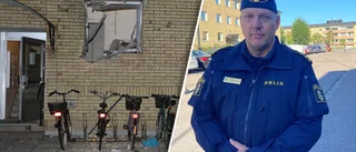 Efter explosionen i Gränby – polis bekräftar: "Fanns personer i lägenheten"