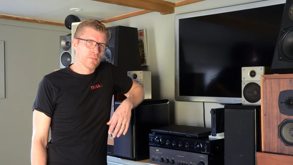 Intresset för hur ljud återges har funnits hos Olle Eldling sedan han var 18 år, men han har alltid haft ett intresse för musik.