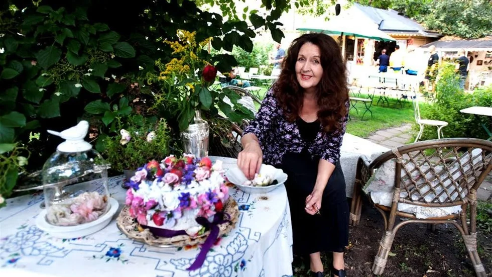 Så länge Susanne Andersson finns kvar här, så finns också Gubbens trädgård kvar. Garanterat.