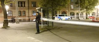Stor polisinsats efter mordförsök