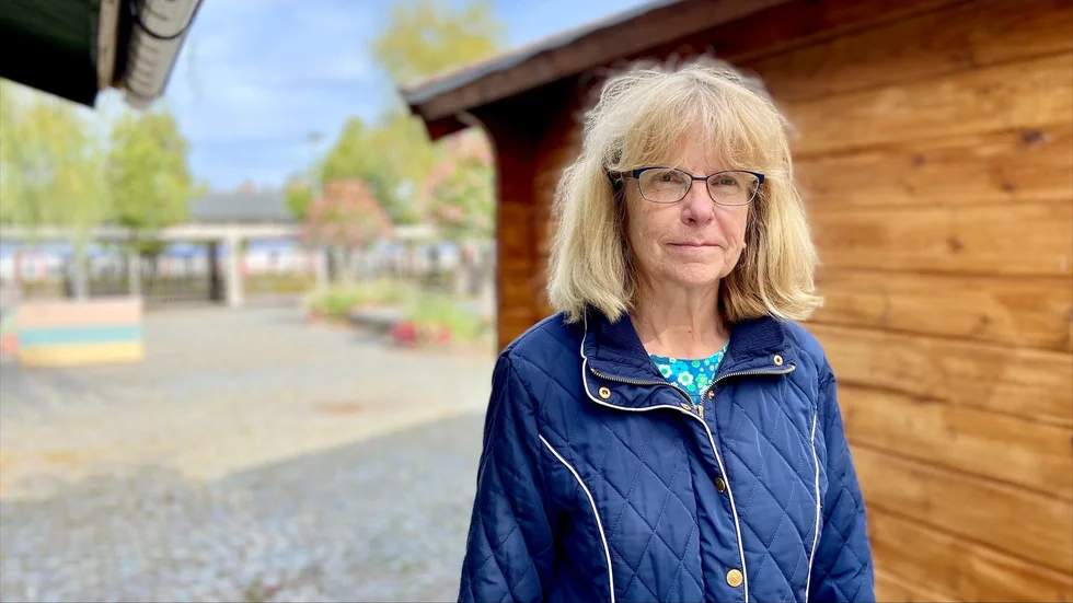 Centerpartiets gruppledare i Katrineholm, Inger Fredriksson. 