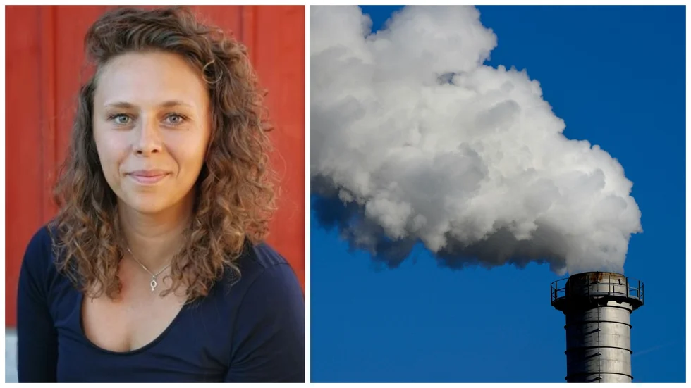 Maria Nordbrandt Bergström forskar bland annat om ungas attityder till klimatet.