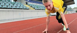 Talangen Leo, 13, tränar åtta gånger i veckan • ”Något jag vill satsa på” • Har slagit sitt eget Gotlandsrekord