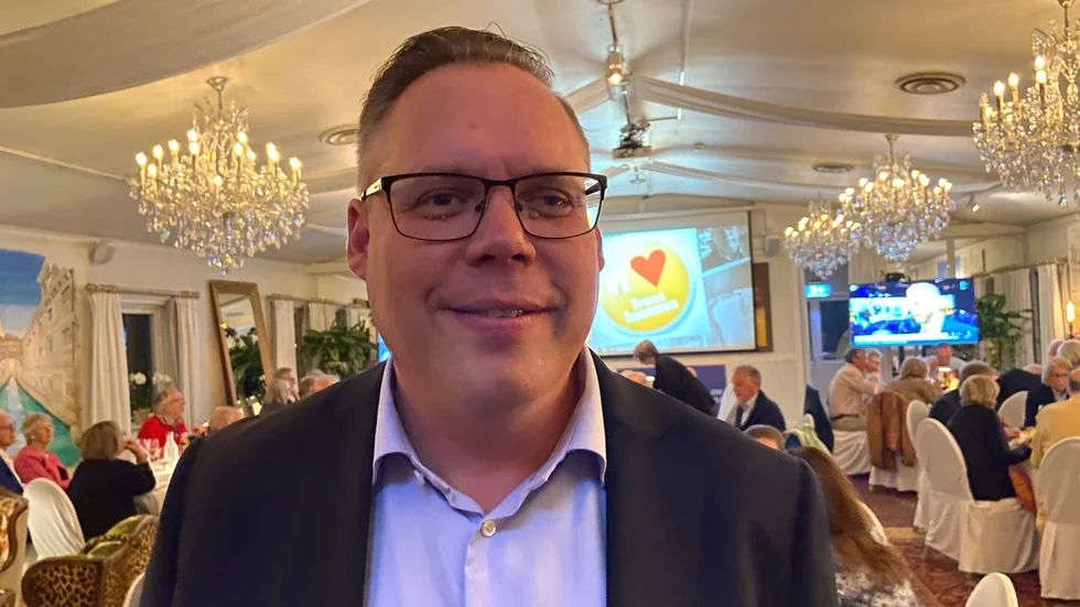 För Daniel Portnoff (M) började kvällen med nervositet.  