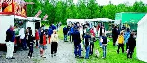 Stort utbud på Igelfors marken