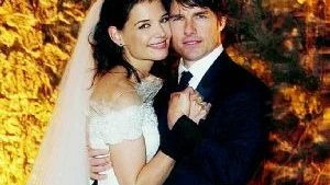 Så fick de varandra till slut, Katie Holmes och Tom Cruise. Foto: Scanpix