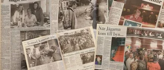 När jägarna kom till byn