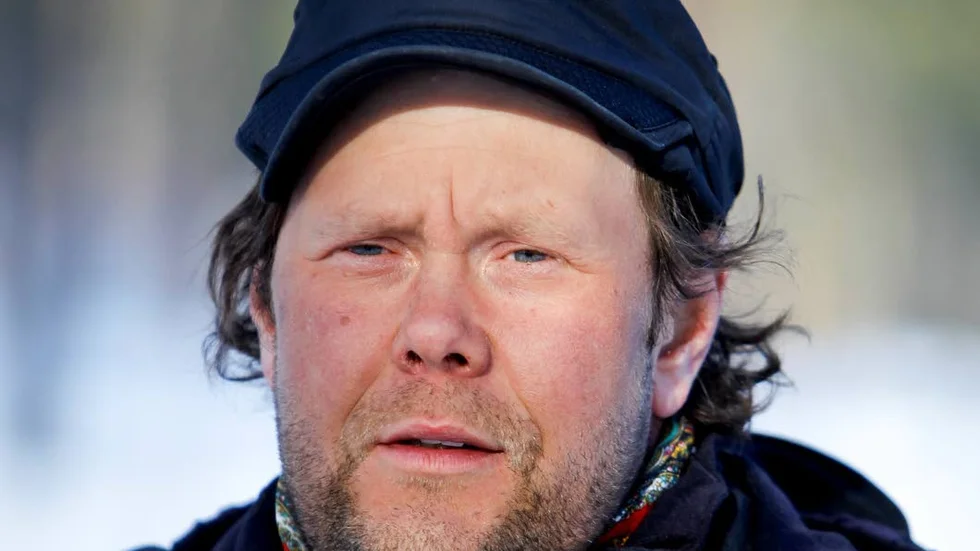 "Droppen var i våras när vi hade ett flertal incidenter där skoterförare körde rätt in i våra renar", säger Anders Erling Fjällås, Semisjaur Njargs sameby. (Arkivbild)