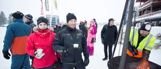 Kustborna njuter i snörikt paradis
