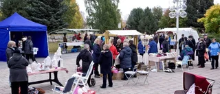 Hembakt härskar på höstmarknad