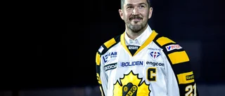 Ikonen hyllades i Skellefteå – tröjan hissades